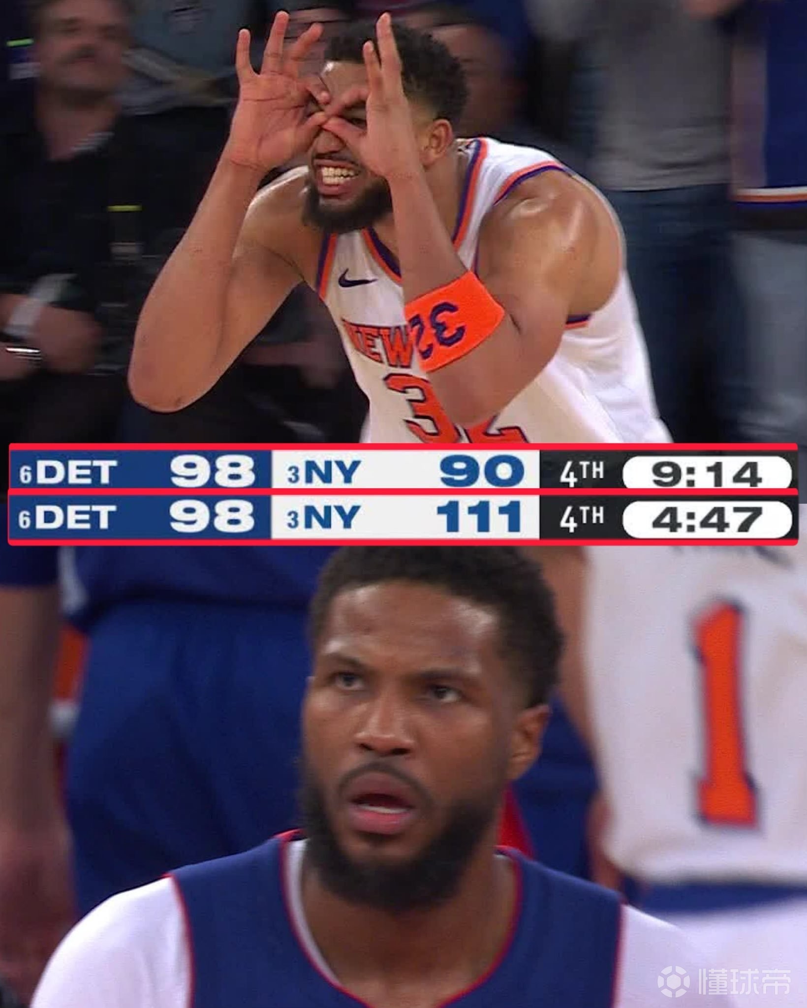 尼克斯后卫单节爆发，激战二十分钟谋杀